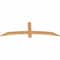 Ekena Millwork Bellingham Timber Gable Bracket, Western Red Cedar, 60"W x 20"H x 1 1/2"D x 3 1/2"F, 8/12 Pitch GBW060X20X0204BEL00SWR - alternate 5